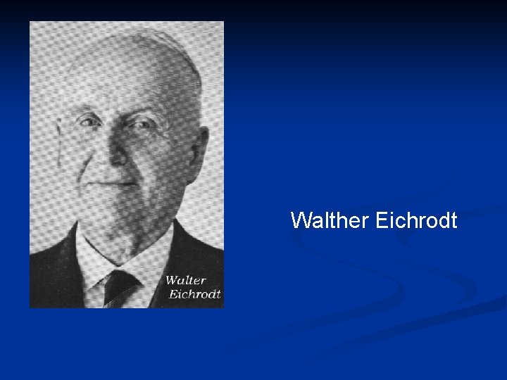 Walther Eichrodt 