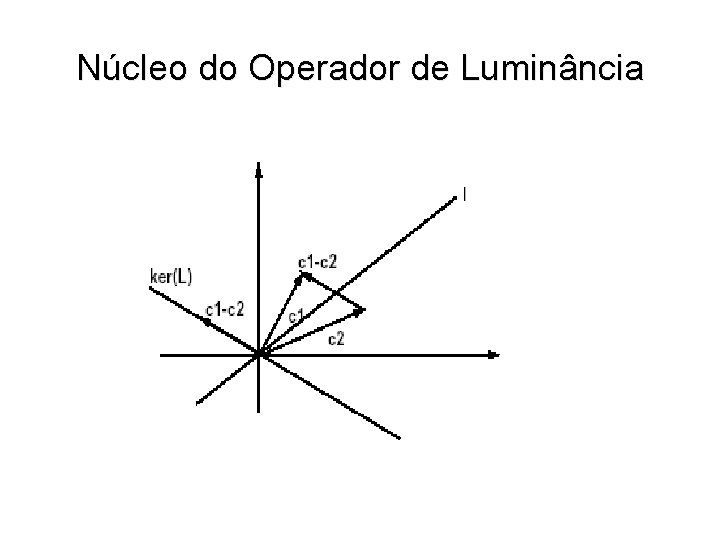 Núcleo do Operador de Luminância 