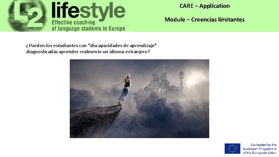 CARE – Application Module – Creencias limitantes ¿Pueden los estudiantes con "discapacidades de aprendizaje"