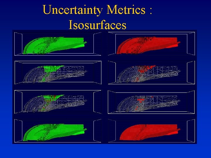 Uncertainty Metrics : Isosurfaces 