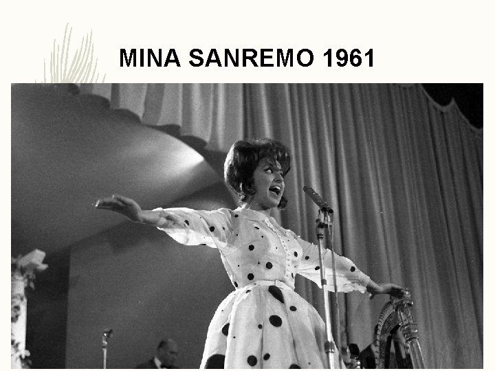 MINA SANREMO 1961 