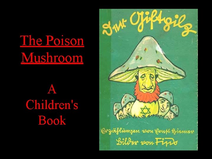 The Poison Mushroom A Children's Book The Poison Mushroom A Children's Book