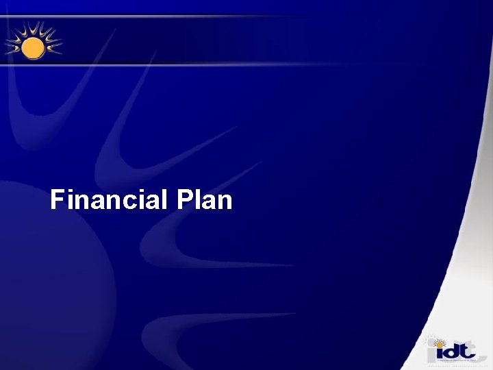 Financial Plan 