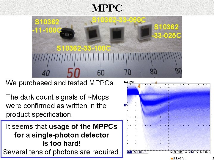 MPPC S 10362 -11 -100 C S 10362 -33 -050 C S 10362 -33