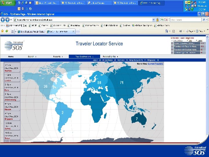 Worldwide reach Human touch 