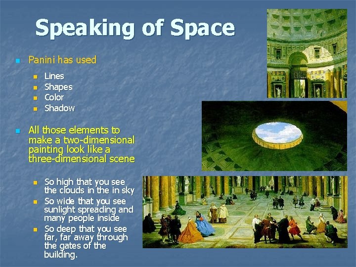 Speaking of Space n Panini has used n n n Lines Shapes Color Shadow Speaking of Space n Panini has used n n n Lines Shapes Color Shadow