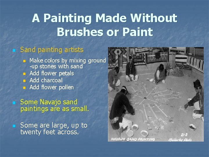 A Painting Made Without Brushes or Paint n Sand painting artists n n Make A Painting Made Without Brushes or Paint n Sand painting artists n n Make