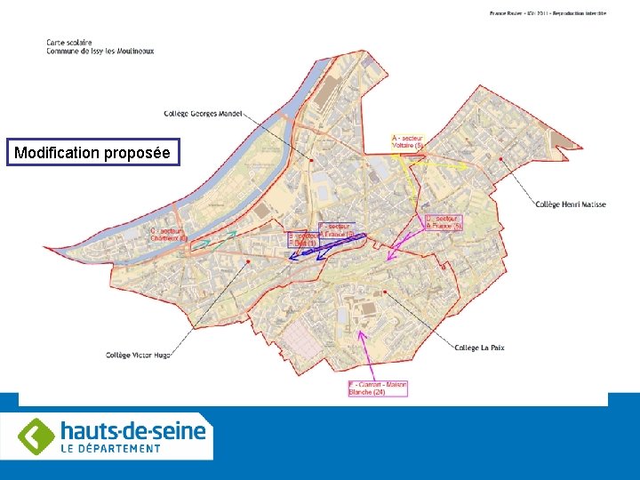 Modification proposée 