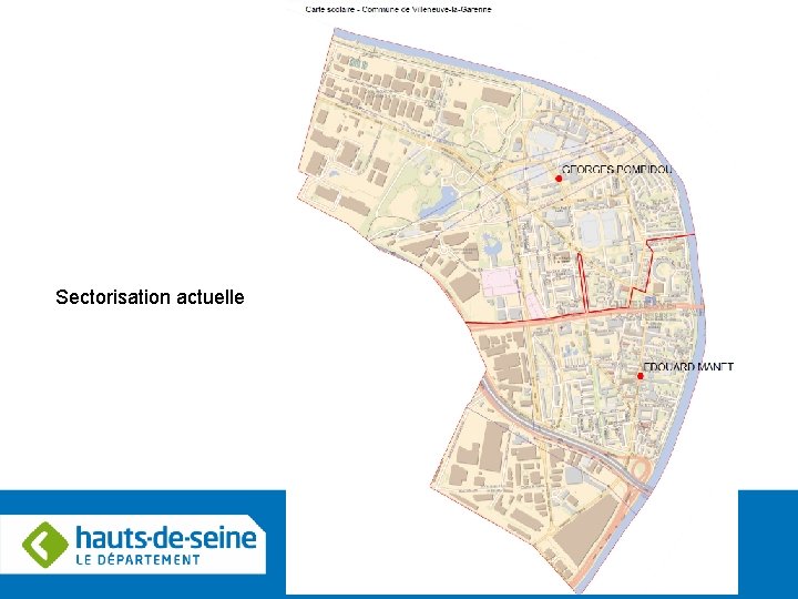 Sectorisation actuelle 