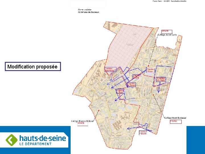 Modification proposée 