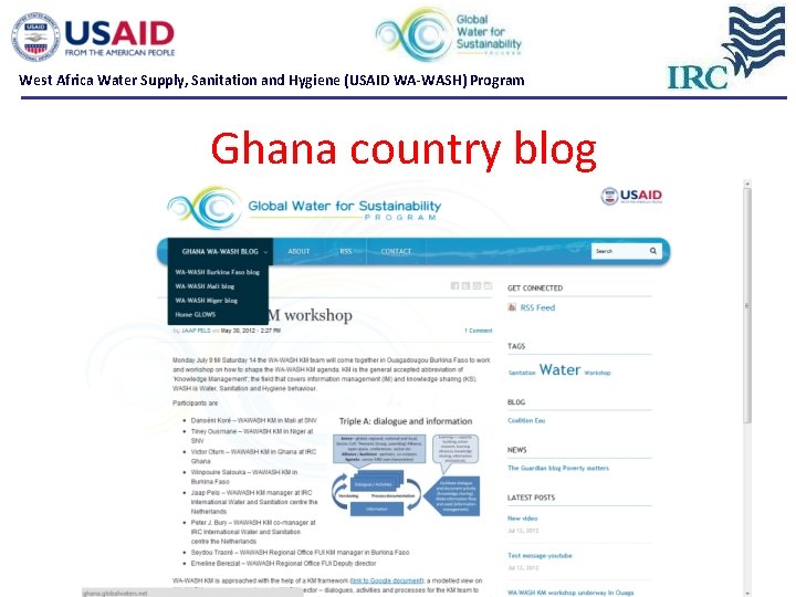 West Africa Water Supply, Sanitation and Hygiene (USAID WA-WASH) Program Ghana country blog West Africa Water Supply, Sanitation and Hygiene (USAID WA-WASH) Program Ghana country blog