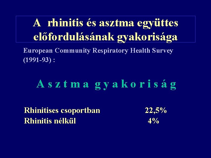 asztma együttes kezelése)