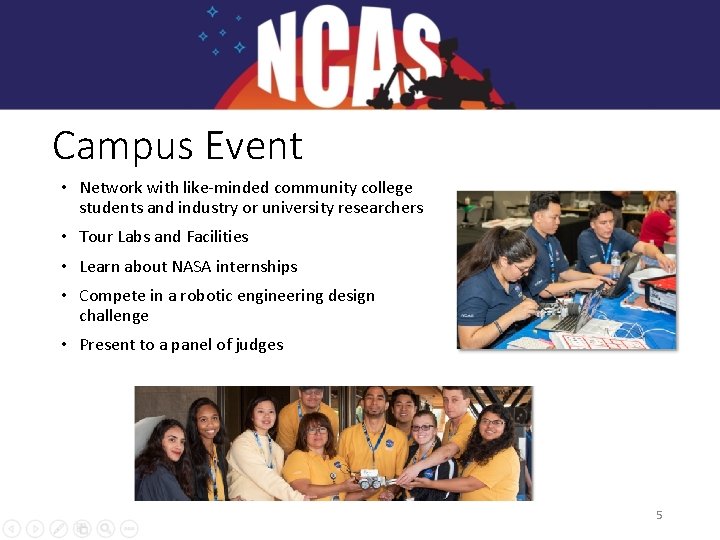 Campus Event • Network with like-minded community college students and industry or university researchers