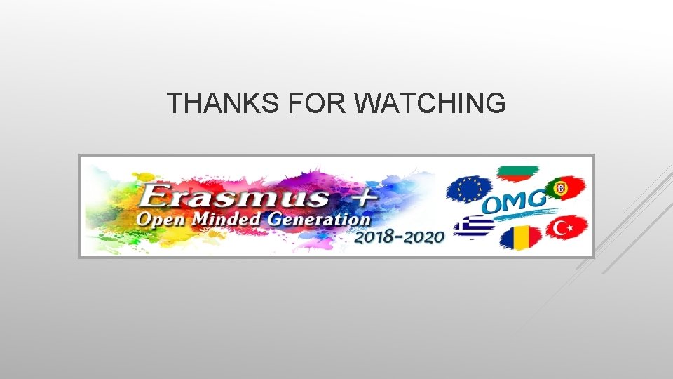THANKS FOR WATCHING 