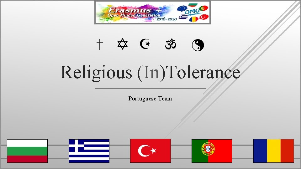 Religious (In)Tolerance Portuguese Team 