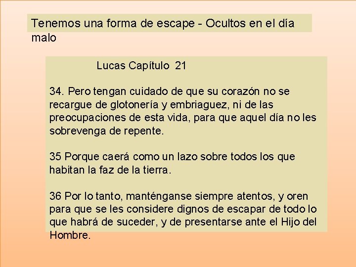 Tenemos una forma de escape - Ocultos en el día malo Lucas Capítulo 21