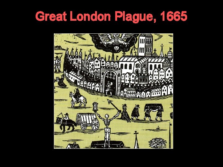 Great London Plague, 1665 