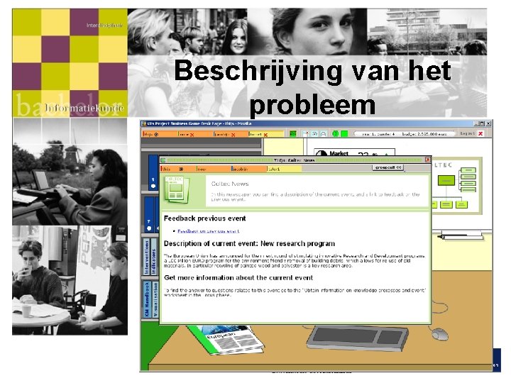 Beschrijving van het probleem 
