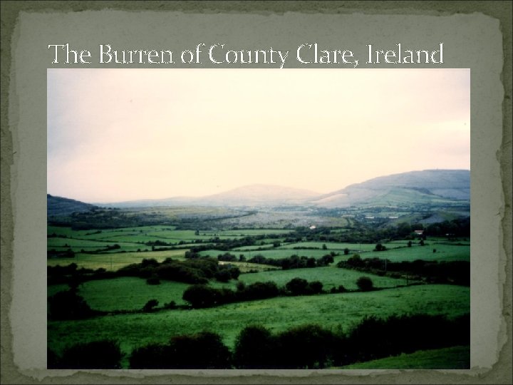 The Burren of County Clare, Ireland 