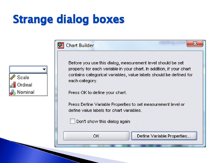 Strange dialog boxes 