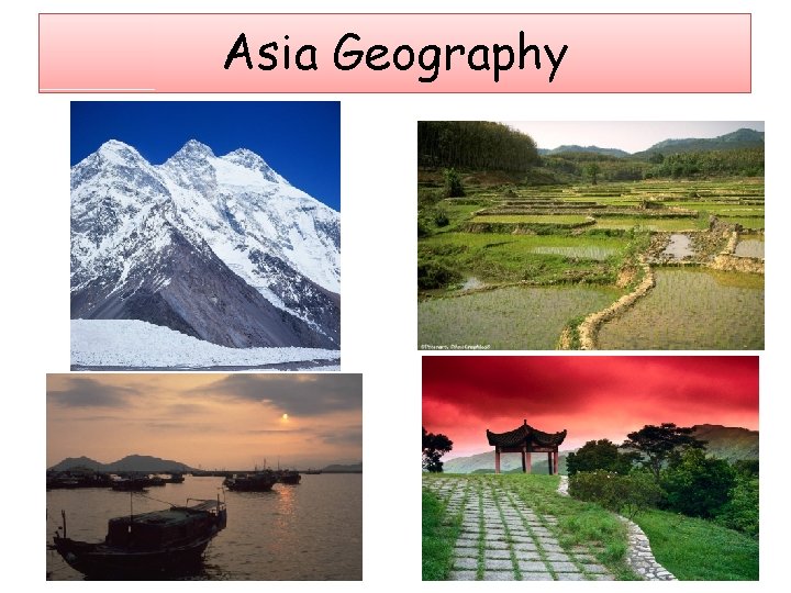 Asia Geography 