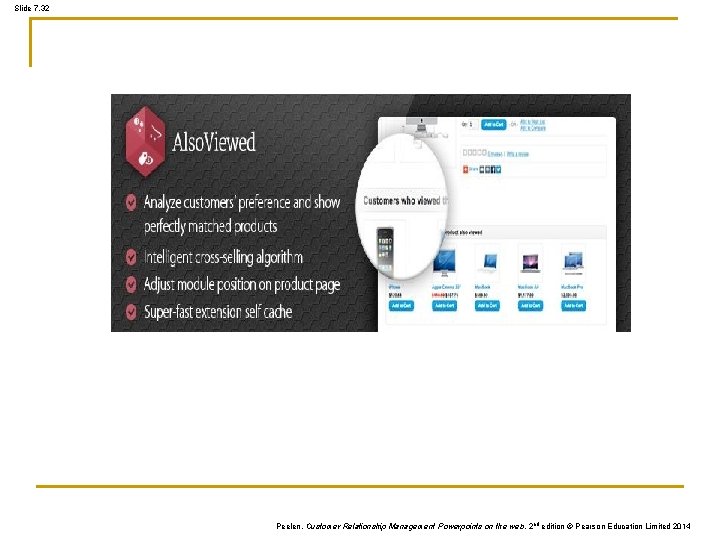 Slide 7. 32 Peelen, Customer Relationship Management Powerpoints on the web, 2 nd edition Slide 7. 32 Peelen, Customer Relationship Management Powerpoints on the web, 2 nd edition