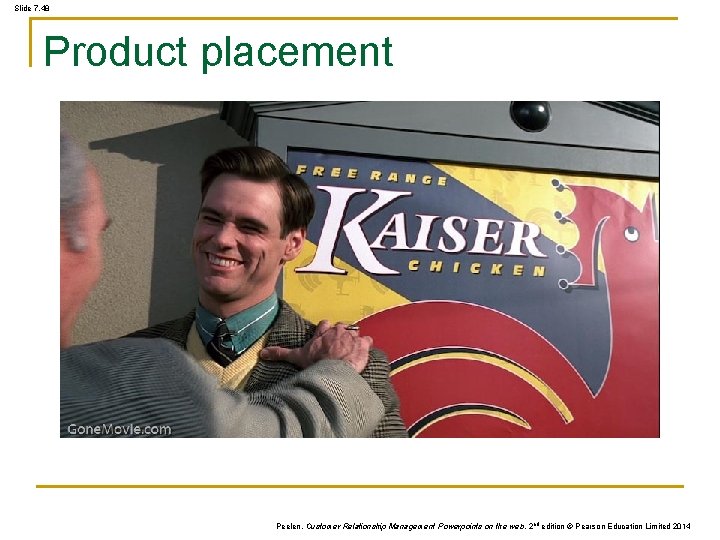 Slide 7. 48 Product placement Peelen, Customer Relationship Management Powerpoints on the web, 2 Slide 7. 48 Product placement Peelen, Customer Relationship Management Powerpoints on the web, 2