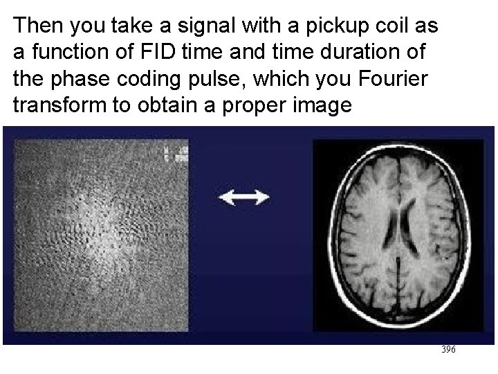 Then you take a signal with a pickup coil as a function of FID