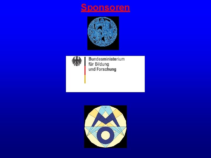 Sponsoren Sponsoren