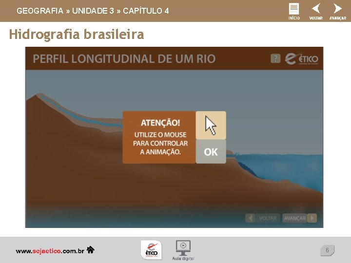 GEOGRAFIA » UNIDADE 3 » CAPÍTULO 4 Hidrografia brasileira 6 