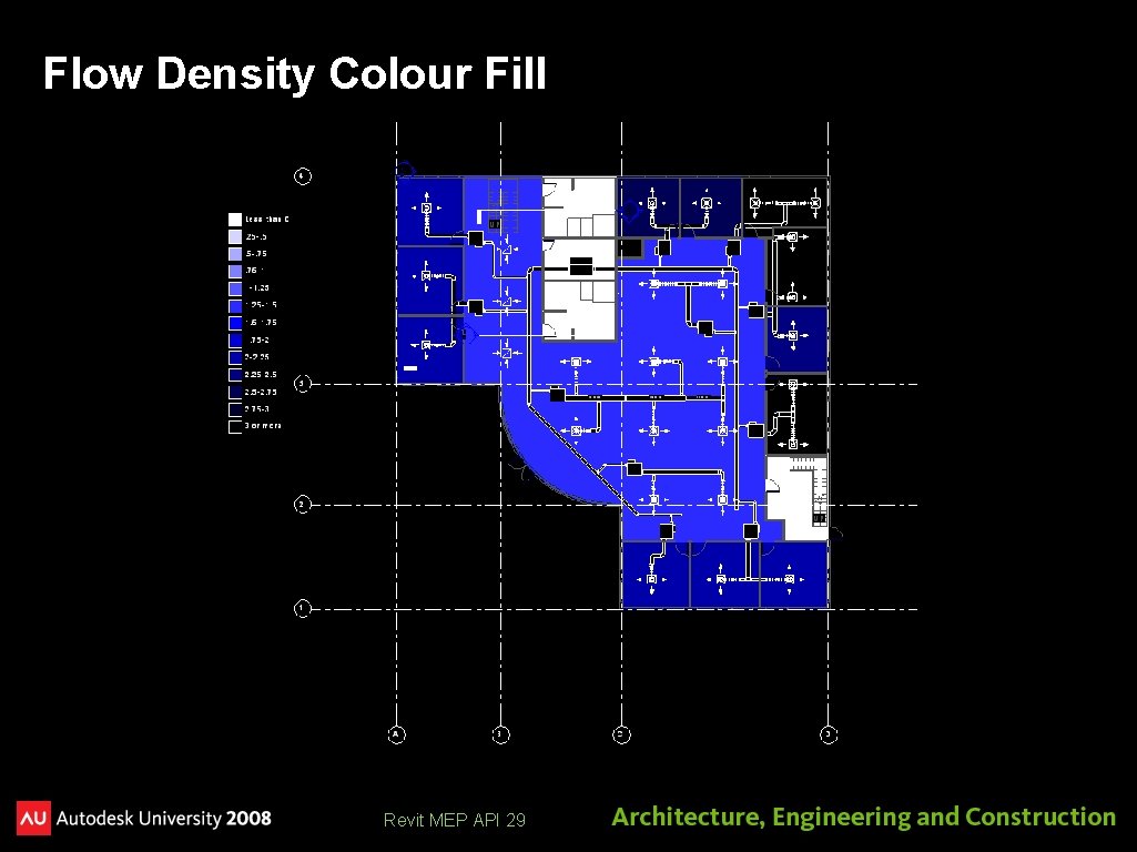 Flow Density Colour Fill Revit MEP API 29 