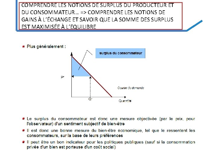 COMPRENDRE LES NOTIONS DE SURPLUS DU PRODUCTEUR ET DU CONSOMMATEUR… => COMPRENDRE LES NOTIONS COMPRENDRE LES NOTIONS DE SURPLUS DU PRODUCTEUR ET DU CONSOMMATEUR… => COMPRENDRE LES NOTIONS