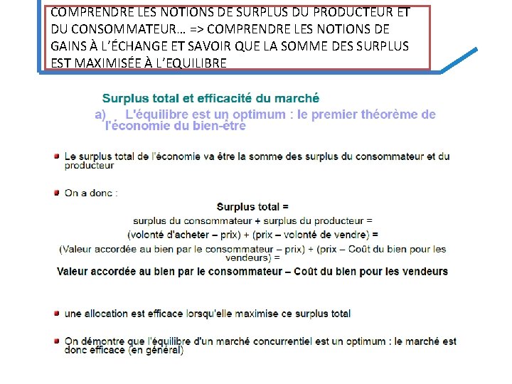 COMPRENDRE LES NOTIONS DE SURPLUS DU PRODUCTEUR ET DU CONSOMMATEUR… => COMPRENDRE LES NOTIONS COMPRENDRE LES NOTIONS DE SURPLUS DU PRODUCTEUR ET DU CONSOMMATEUR… => COMPRENDRE LES NOTIONS