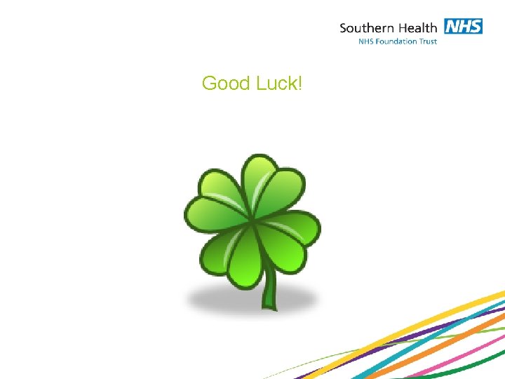 Good Luck! 