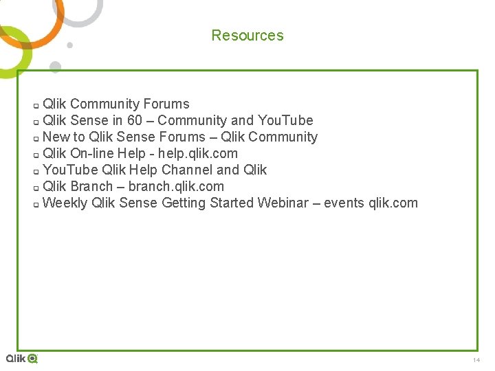 Resources Qlik Community Forums q Qlik Sense in 60 – Community and You. Tube