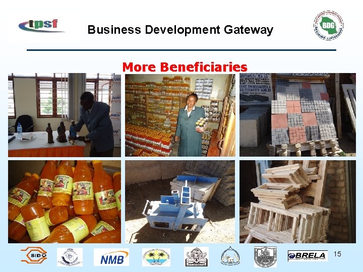 Business Development Gateway More Beneficiaries 15 