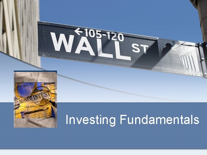 Investing Fundamentals 
