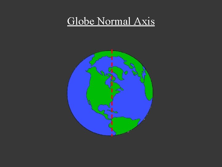 Globe Normal Axis 