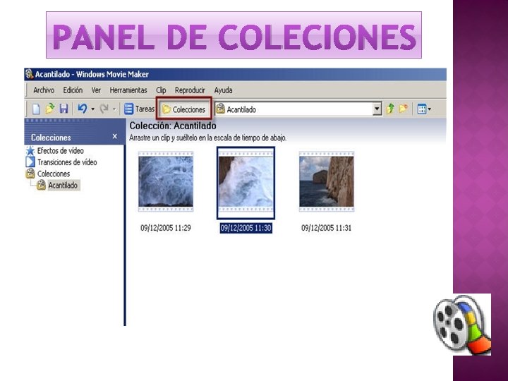 PANEL DE COLECIONES 