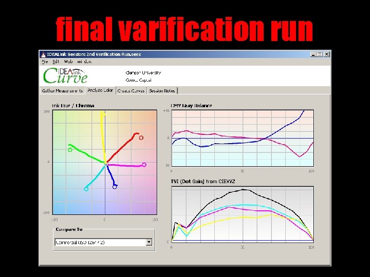 final varification run 