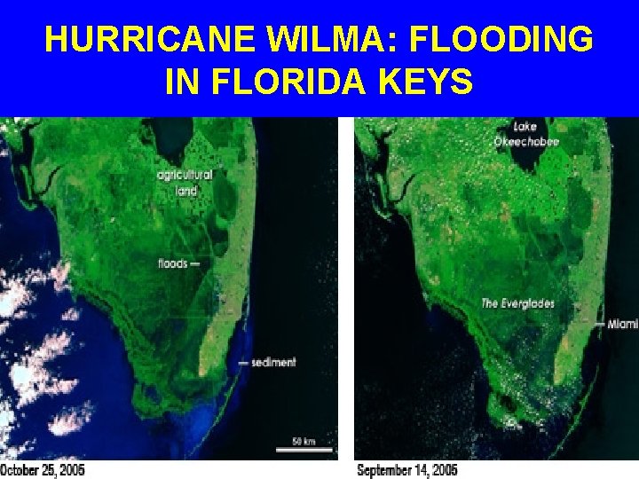 HURRICANE WILMA: FLOODING IN FLORIDA KEYS 