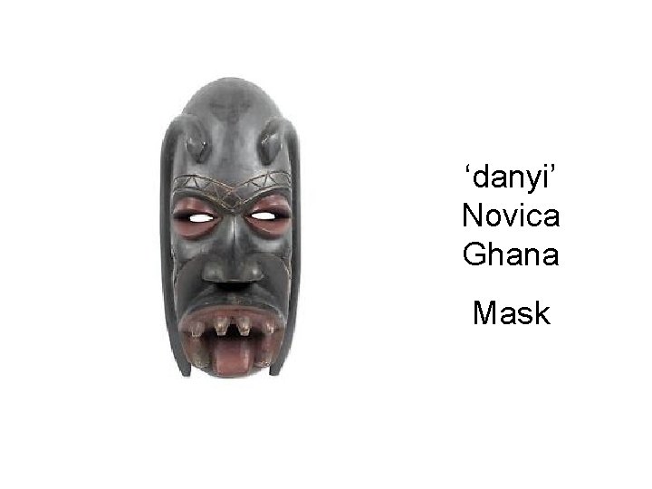 ‘danyi’ Novica Ghana Mask 