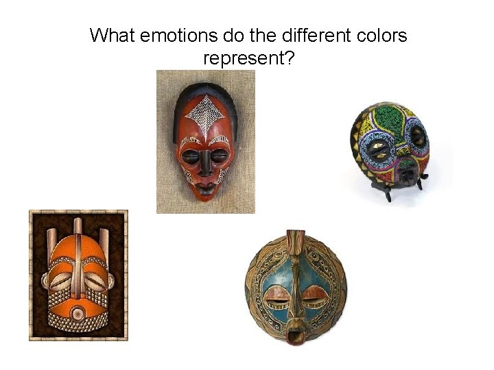 What emotions do the different colors represent? 