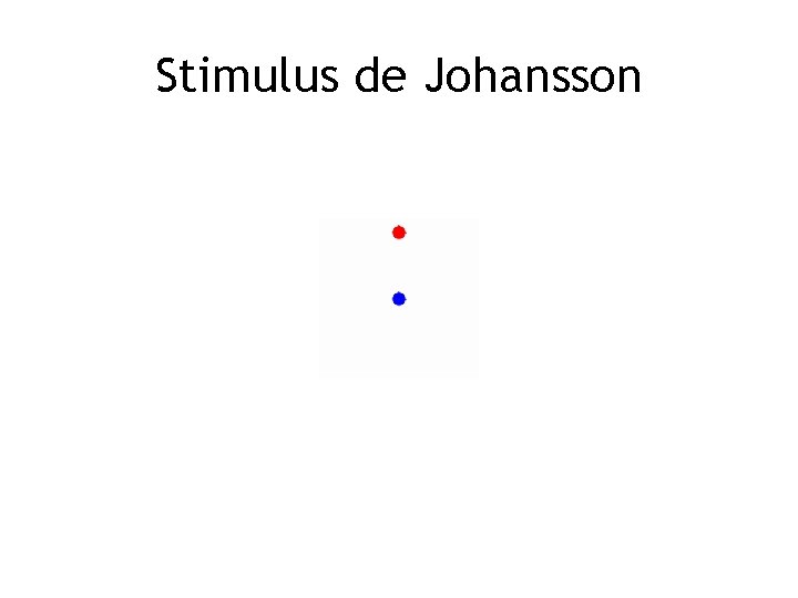 Stimulus de Johansson 