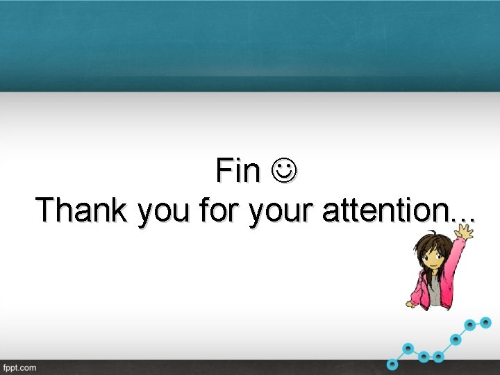 Fin Thank you for your attention. . . 