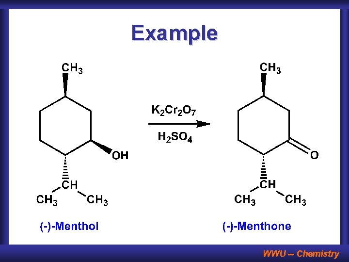 Example WWU -- Chemistry 