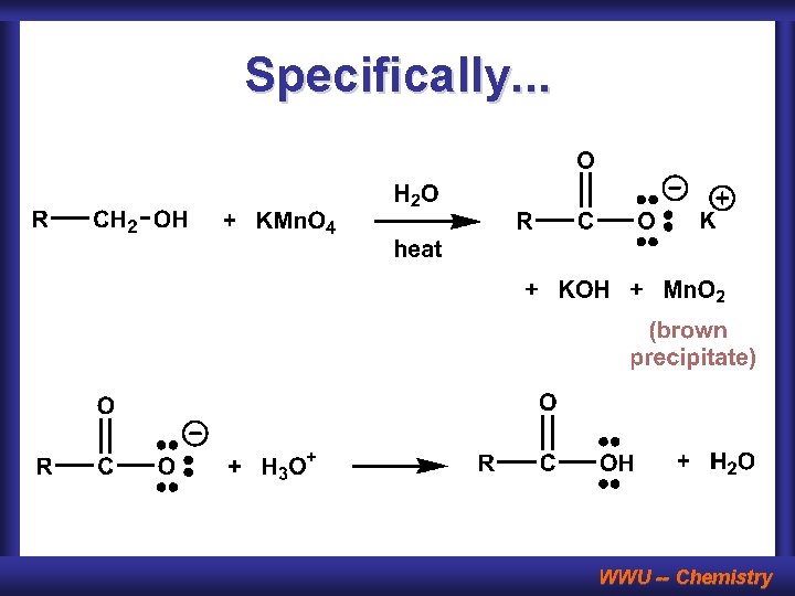 Specifically. . . WWU -- Chemistry 