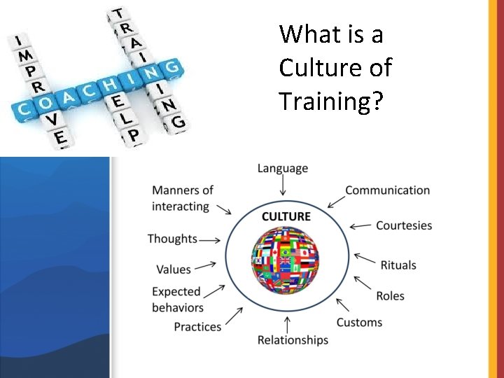 What is a Culture of Training? 