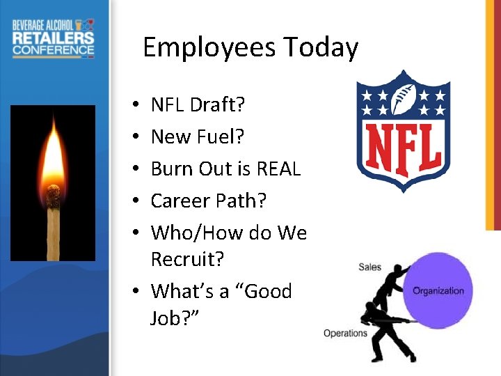 Employees Today NFL Draft? New Fuel? Burn Out is REAL Career Path? Who/How do