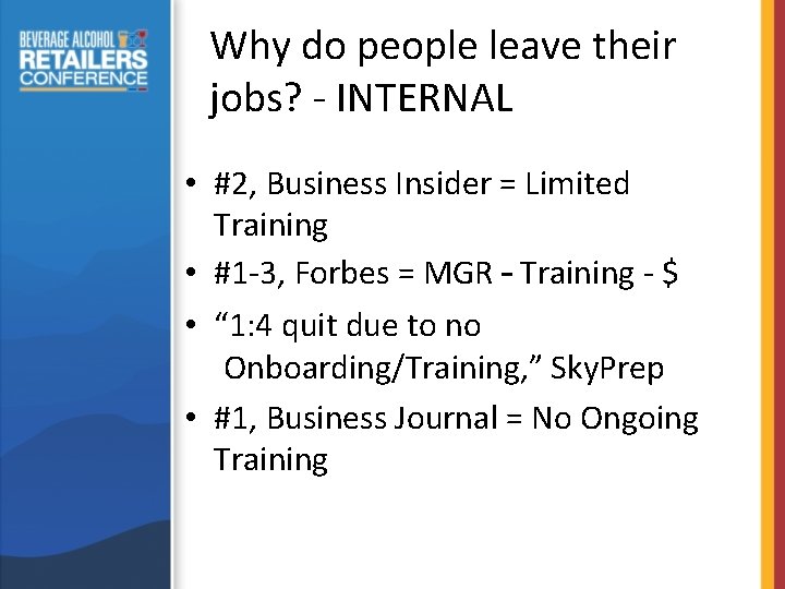 Why do people leave their jobs? - INTERNAL • #2, Business Insider = Limited